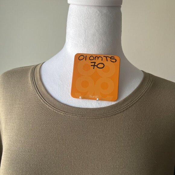 🫒Joe Fresh Olive Green Long Sleeve Tee Shirt M - Comfy Basic - Picture 9 of 9